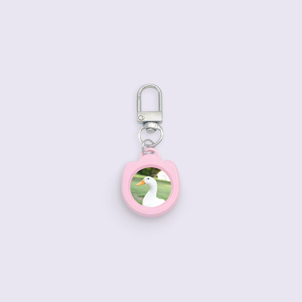 Tulip Photo Frame Mini Bag Charm