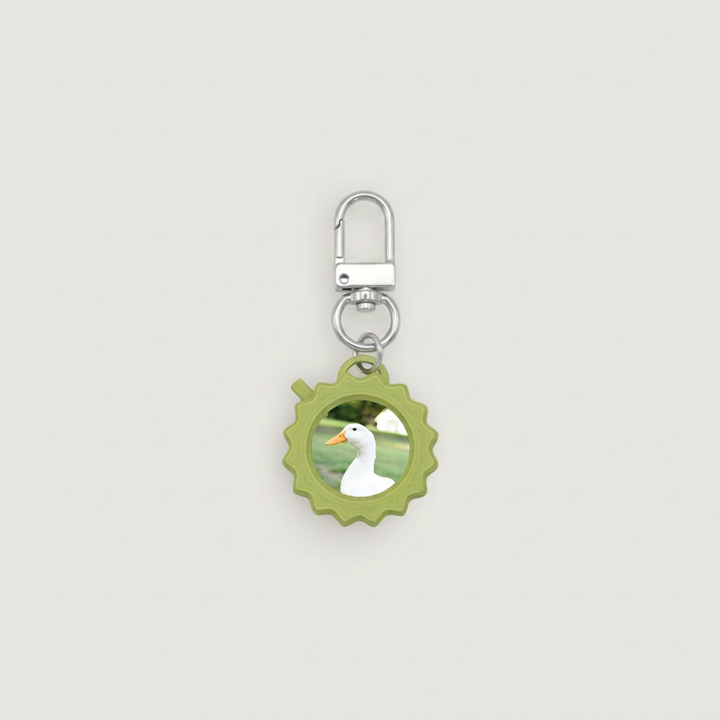 Durian Photo Frame Mini Bag Charm