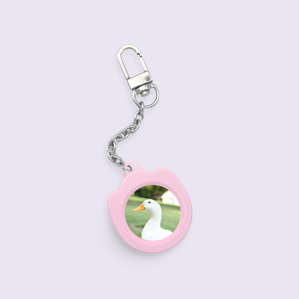 Tulip Photo Frame Bag Charm