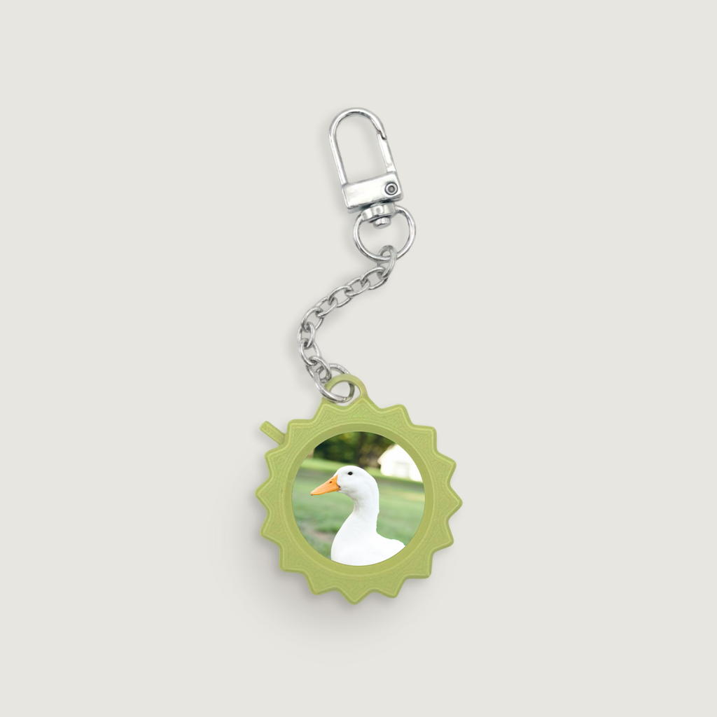 Durian Photo Frame Bag Charm